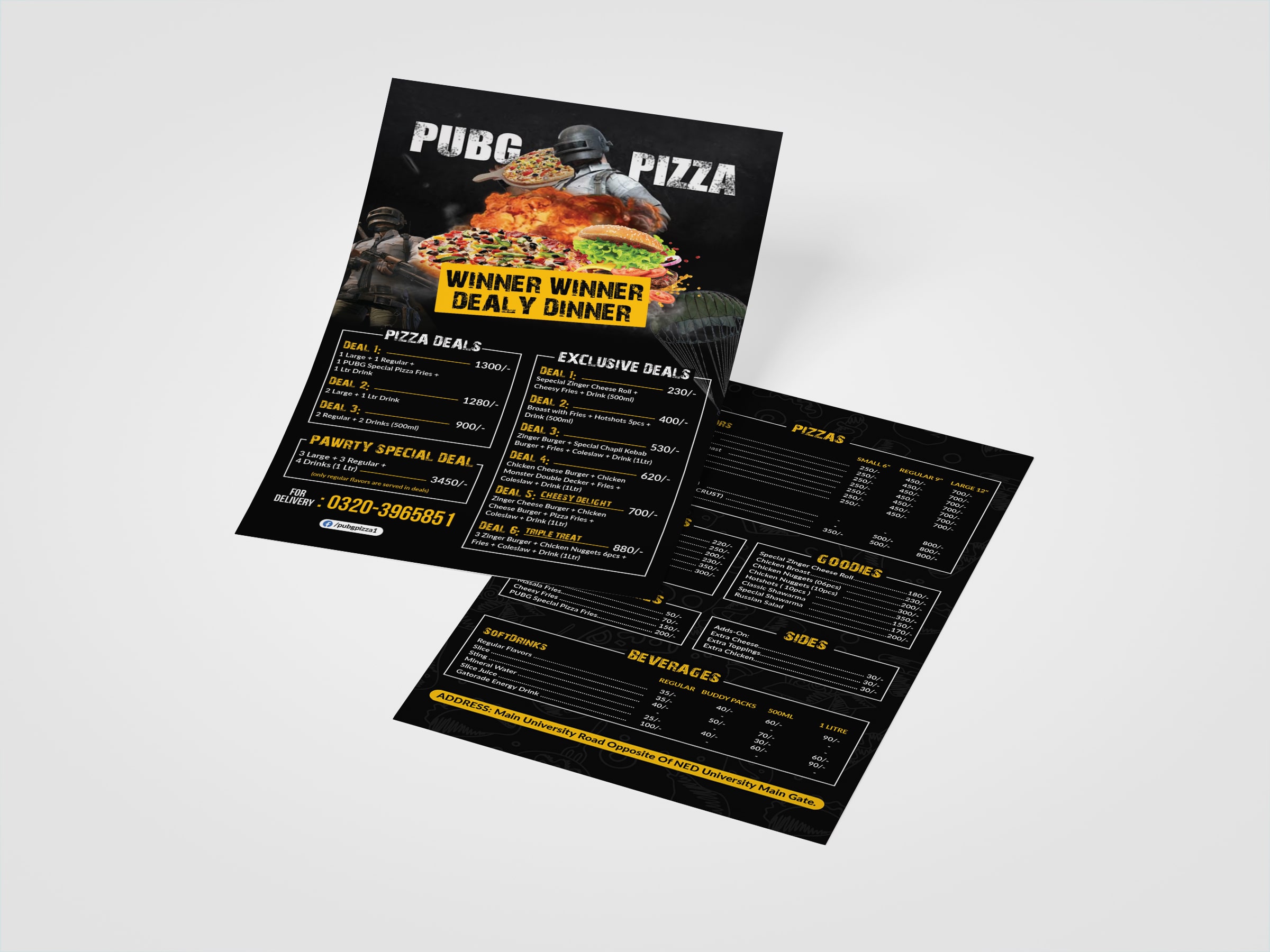 Flyer and Catalog Design Sample for Business Marketing in Indiana