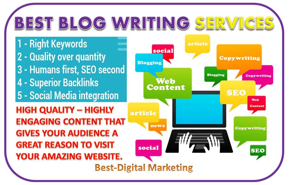 SEO ranking and website presence from Blog Writing Agency in Indiana 2026