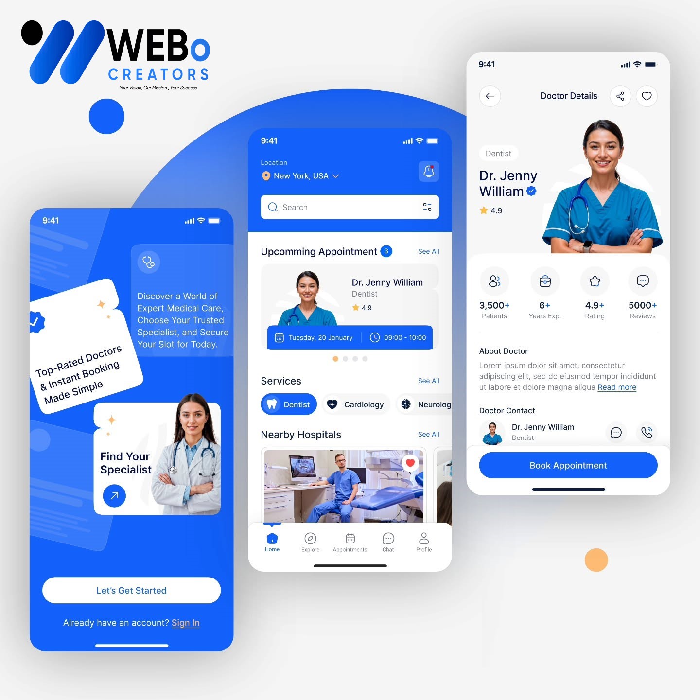 iOS App UI/UX Design | Custom iPhone & iPad Interface Design Indiana 2026 - Mobile App Design