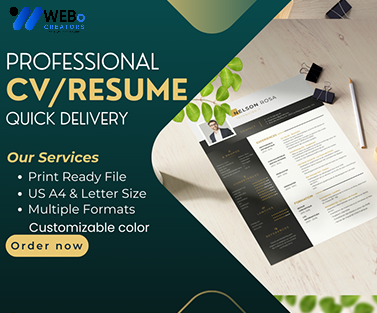 Elegant Resume Design Service, CV designs, CV writing in Indiana For Gain Job