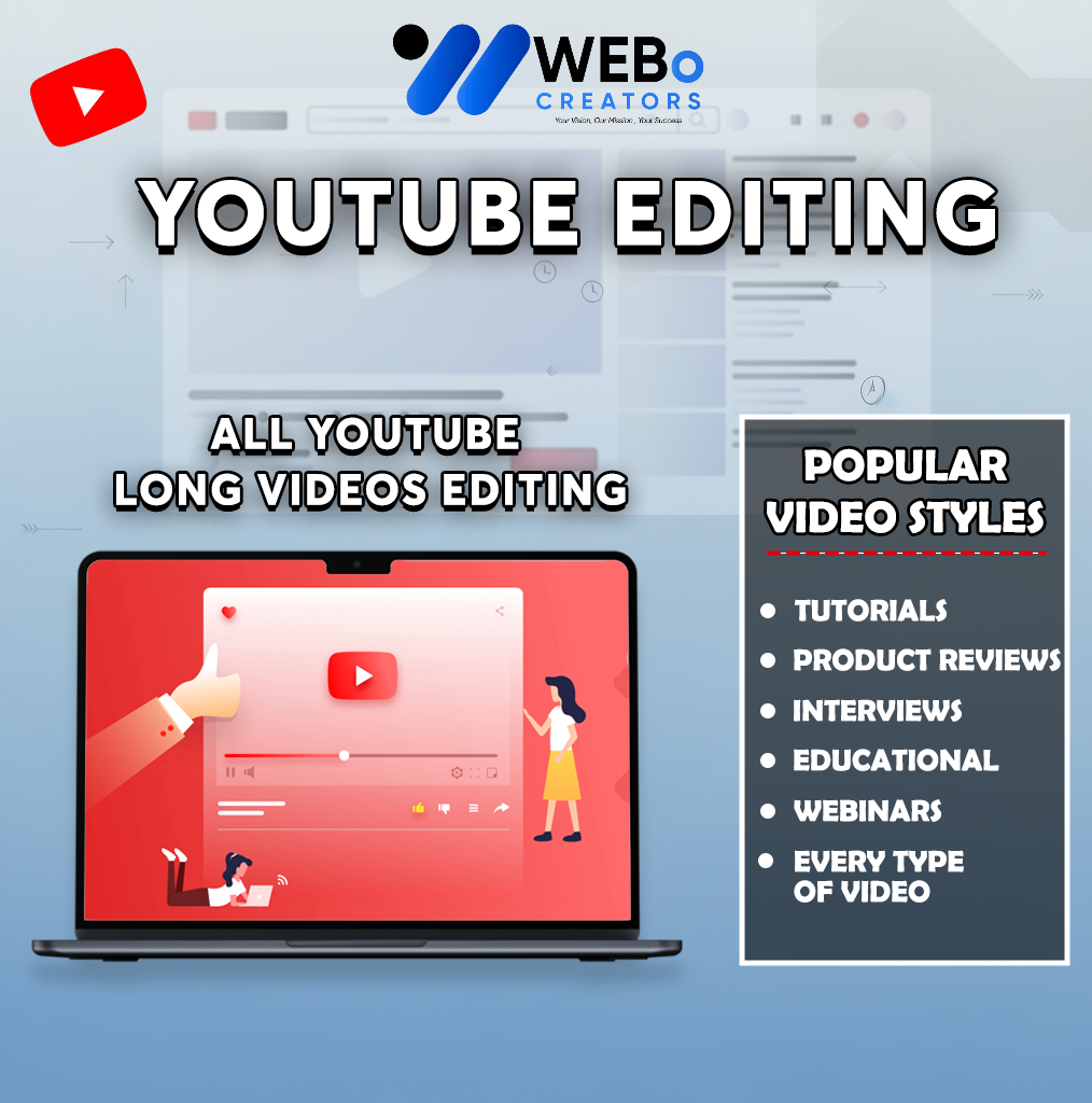 YouTube Video Editing Services at Affordable Cost - Hire Experienced YouTube Video Editors in Indiana